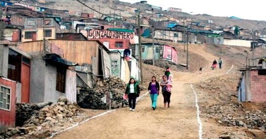 Top 5 de distritos de Lima con mayor índice de pobreza