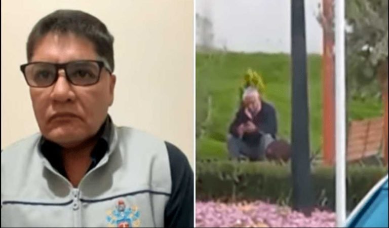 Alcalde de Arequipa se pronuncia por imágenes de su seguridad cuidando a su perro