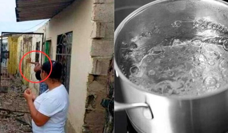 Mujer quema a su yerno con agua hirviendo porque iba siempre a almorzar sin que lo inviten