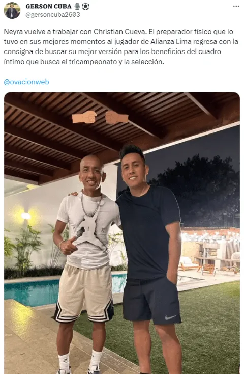 La Tremenda Noticia De Christian Cueva Que Beneficia A Alianza Lima Y Perú