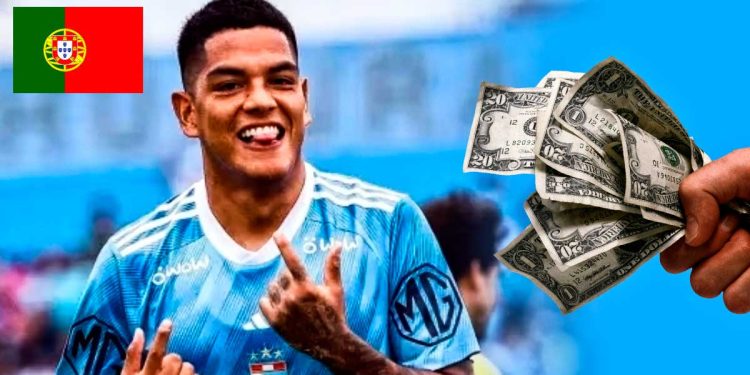 De ganar $15 mil en Cristal, el salario que tendría Joao Grimaldo en Sporting Braga
