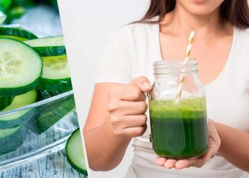 ¿Qué beneficios tiene el jugo de pepino con limón?