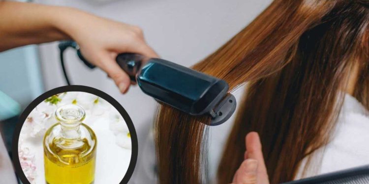 ¿Qué pasa si me pongo aceite de coco en el cabello antes de plancharlo?
