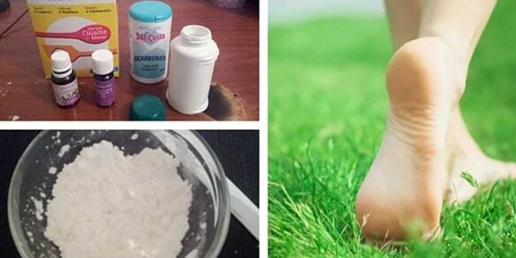 ¿Qué se puede usar en vez de talco para los pies?