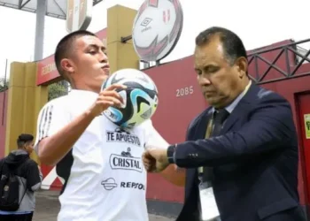 Se destapó lo que le dijo Reynoso a Fabrizio Roca en su primer entrenamiento con Perú