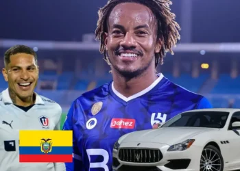 Carrillo recibió un lujoso auto en Arabia y lo que hicieron con Guerrero apenas llegó a Ecuador