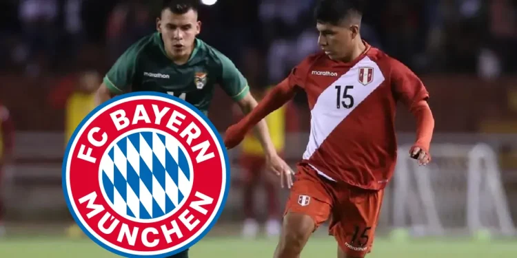 Chau Piero Quispe, juega en el Bayern Múnich y podría ser el 10 de la Selección Peruana