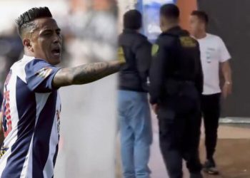 Christian Cueva fue captado durante balacera en centro comercial de Trujillo