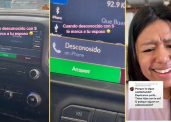Mujer descubre infidelidad de su esposo gracias a error ortográfico en su lista de contactos: “Ni eso hacen bien”