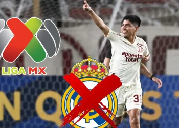 No es el Real Madrid, Piero Quispe y el club mexicano por el que jugará el 2024