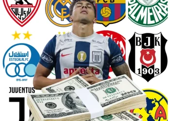 Chau Zanelatto, el extremo con las horas contadas en Alianza Lima, se iría fuera