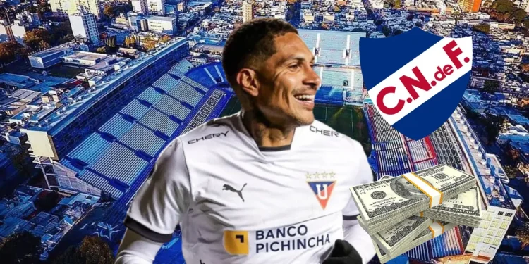 De ganar $40 mil en LDU, lo que podría cobrar Paolo Guerrero en Nacional de Uruguay