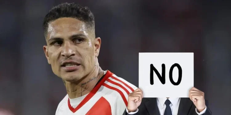 El nuevo equipo que le habría dicho que no a Paolo Guerrero para el 2024