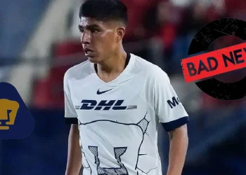 La pésima noticia que recibió Piero Quispe en Pumas a nada de haber debutado
