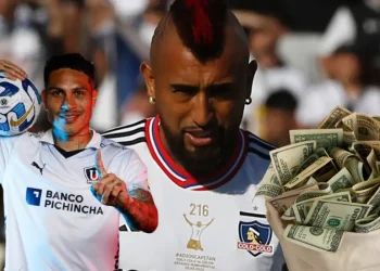Lo que Paolo Guerrero podría ganar en Colo Colo junto a Arturo Vidal
