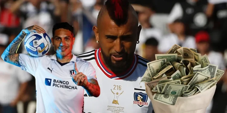 Lo que Paolo Guerrero podría ganar en Colo Colo junto a Arturo Vidal