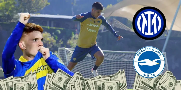 Mientras Brigthon ofrece $10 millones por Barco en Boca, lo que pagaría Inter por Quispe