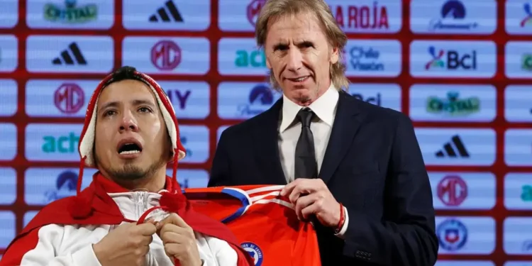 Recién llegó a Chile y Ricardo Gareca hace lo que nunca hizo por el Perú