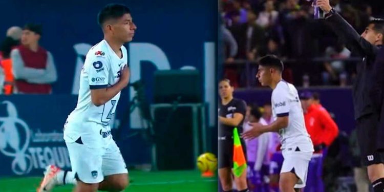 Así fue el debut de Piero Quispe en Pumas con participación de gol en la Liga MX | VIDEO