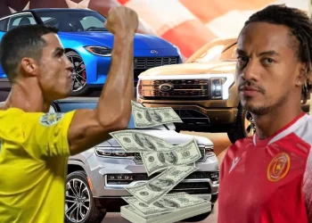 CR7 tiene un Bentley de $250 mil y la lujosa colección de autos de Carrillo