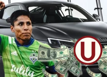 El lujoso auto de Ruidíaz en Seattle que cuesta el salario que la U podría darle