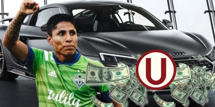 El lujoso auto de Ruidíaz en Seattle que cuesta el salario que la U podría darle