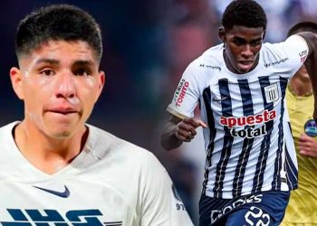 Las emotivas palabras de Piero Quispe a Víctor Guzmán por su debut con Alianza Lima