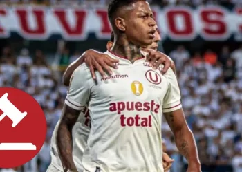 Le dio la victoria a la U, ahora Andy Polo recibe fuerte sanción