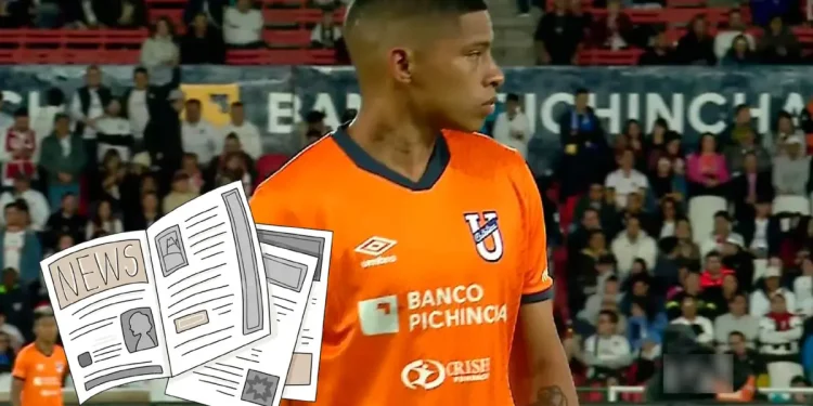 Lo que dijo la prensa ecuatoriana de Kevin Quevedo frente a LDU