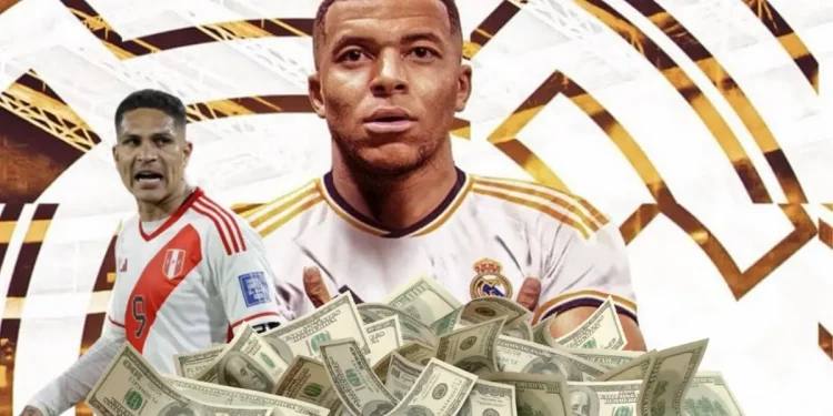 Mientras Mbappé ganará 50 millones en Madrid, el sueldazo de Guerrero en Vallejo