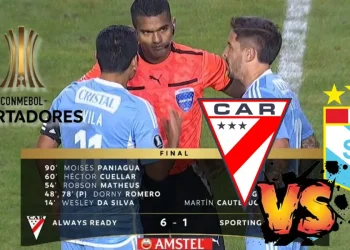 No contentos con ser goleados, ahora Cristal ya empezó a perder el duelo de vuelta