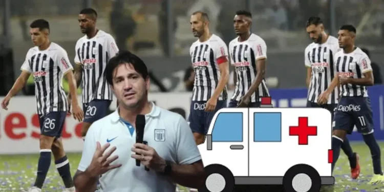 Colapsa Alianza Lima, Bruno Marioni mencionó a los 3 lesionados del plantel