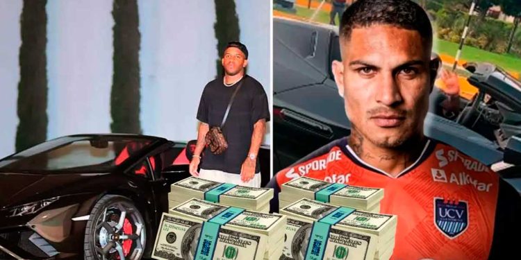 Farfán tiene un Lamborghini de $245 mil y el auto que la UCV le dio a Guerrero
