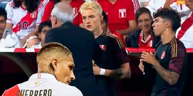 Paolo Guerrero le pedía criollada a Sonne, esto fue lo que hizo ante Nicaragua