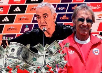 Mientras Gareca cobra $ 2,8 millones en Chile, el salario de Fossati en la Bicolor