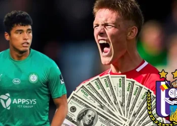 Mientras Kluiverth Aguilar gana 1 millón, el sueldo que podría tener Sonne en Bélgica