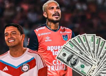 Mientras la camiseta de Guerrero vale 109, lo que cuesta la de Manco en la Kings League