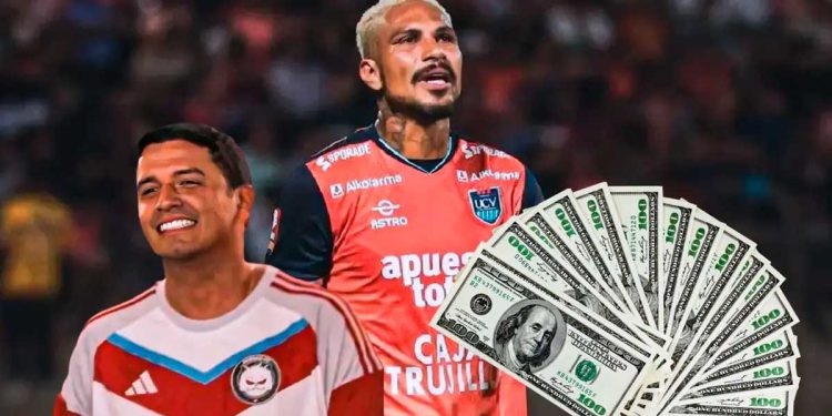 Mientras la camiseta de Guerrero vale 109, lo que cuesta la de Manco en la Kings League