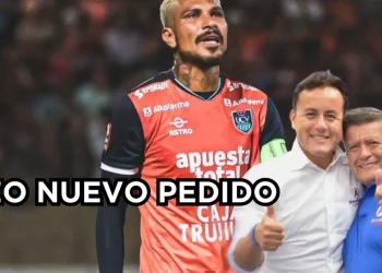 No conforme con cobrar $130 mil, el nuevo pedido que hizo Paolo Guerrero en UCV