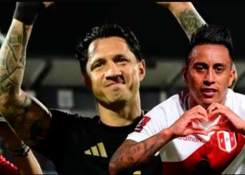 Ya no se junta con Cueva y así festeja ahora Lapadula los triunfos de Perú