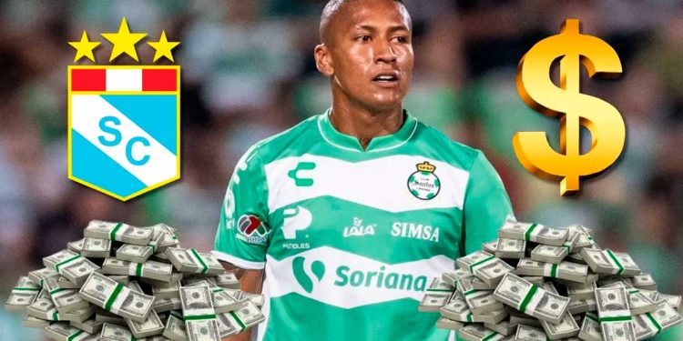 De ganar €663 mil en Santos Laguna, lo que cobraría Aquino de volver a Cristal