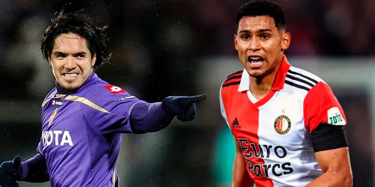 El Loco Vargas ganaba €1,2 millones en Fiorentina y lo que cobra López en Feyenoord
