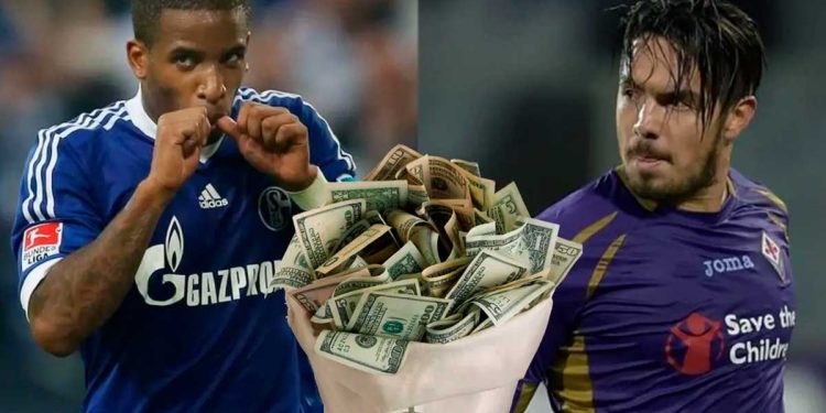 Mientras Farfán ganaba 8 millones en Schalke 04, lo que ganaba Vargas en Fiorentina