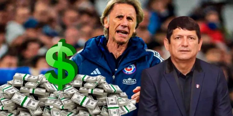 Mientras Gareca gana $2,8 millones en Chile, lo que cobraría Lozano al mando de la FPF