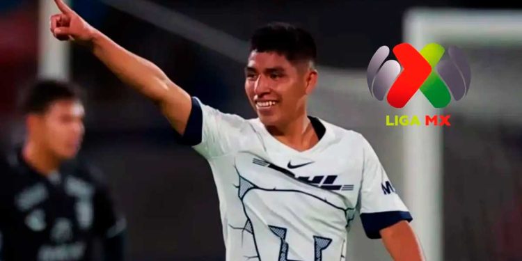Tras su primer gol con Pumas, el premio que le dio la Liga MX a Piero Quispe