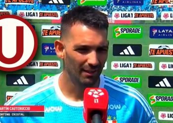 Cauteruccio volvió al gol con Cristal y ahora le manda un mensaje a todo Ate