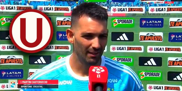 Cauteruccio volvió al gol con Cristal y ahora le manda un mensaje a todo Ate