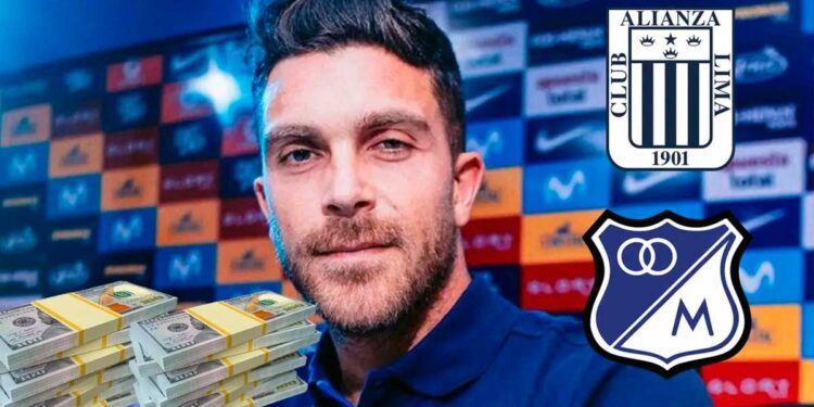 De ganar $25 en Alianza Lima, el salario que cobraría Adrián Arregui en Millonarios FC