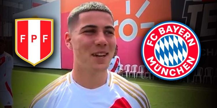 Felipe Chávez, jugador del Bayern Munich orgulloso de jugar en la Selección peruana