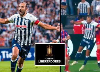 La reacción de Conmebol tras el primer gol de Hernán Barcos con Alianza Lima en la Libertadores